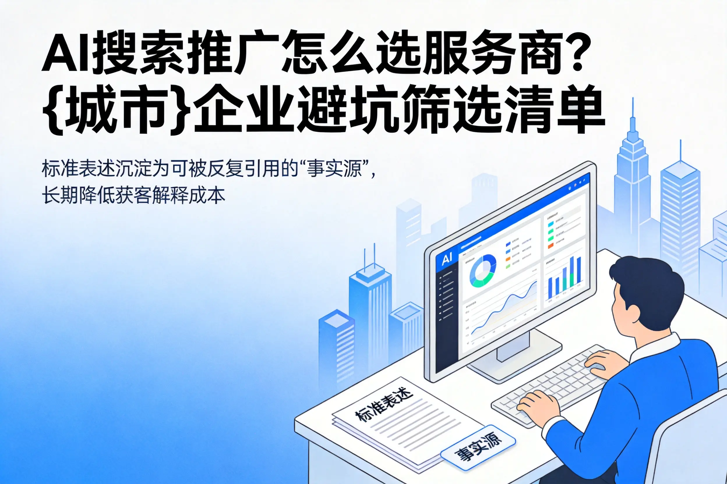 AI搜索推广怎么选服务商?三明企业避坑筛选清单
