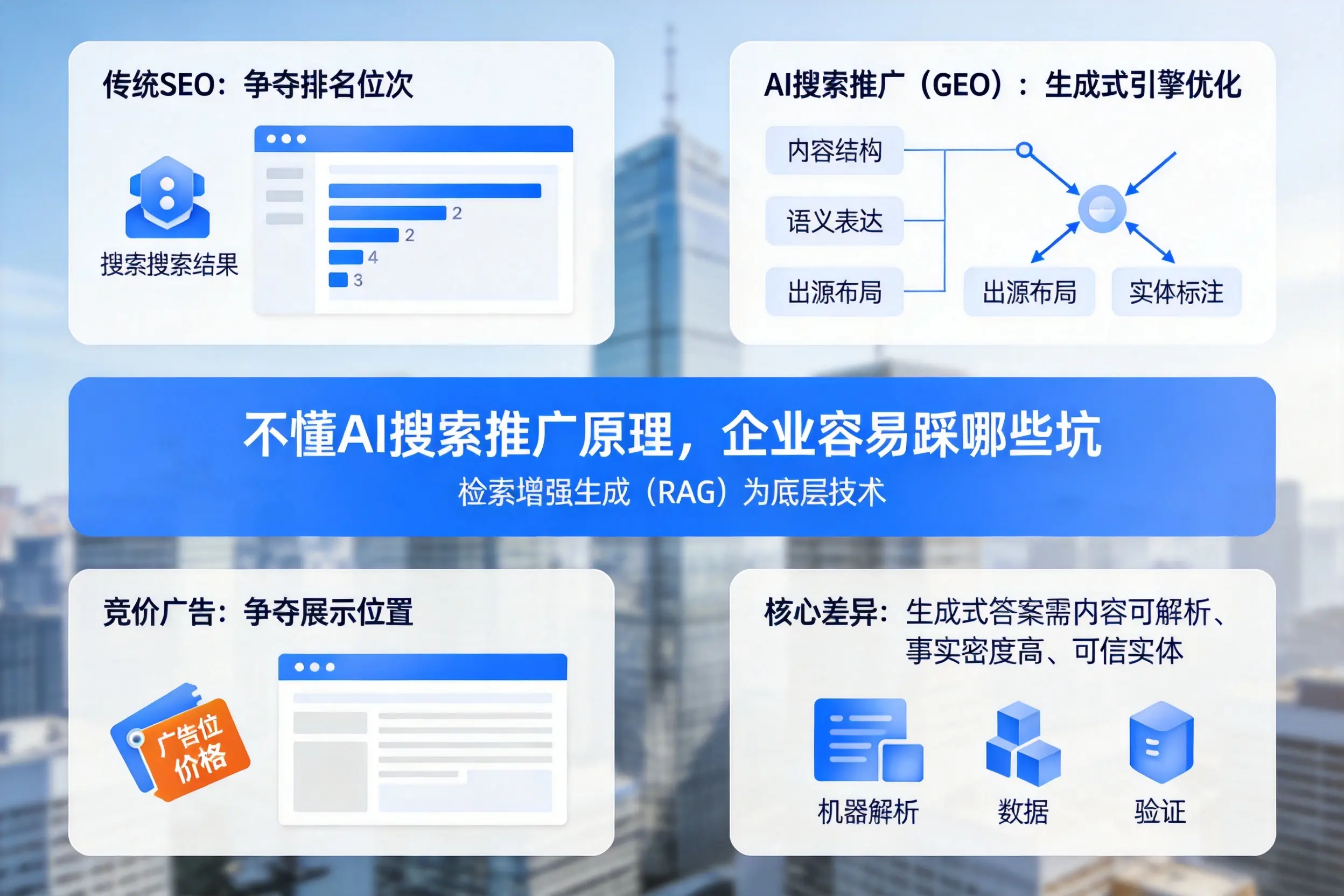 不懂AI搜索推广原理,三明企业容易踩哪些坑