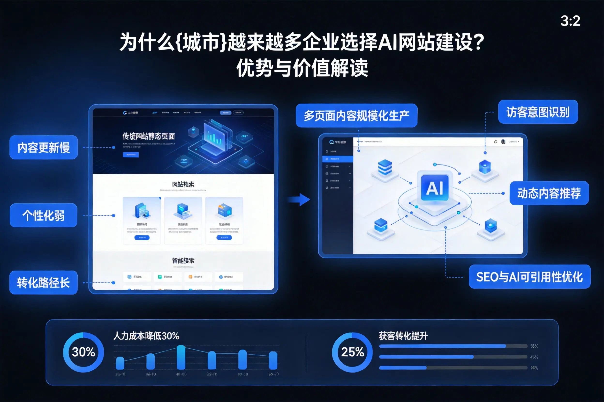为什么三明越来越多企业选择AI网站建设?优势与价值解读