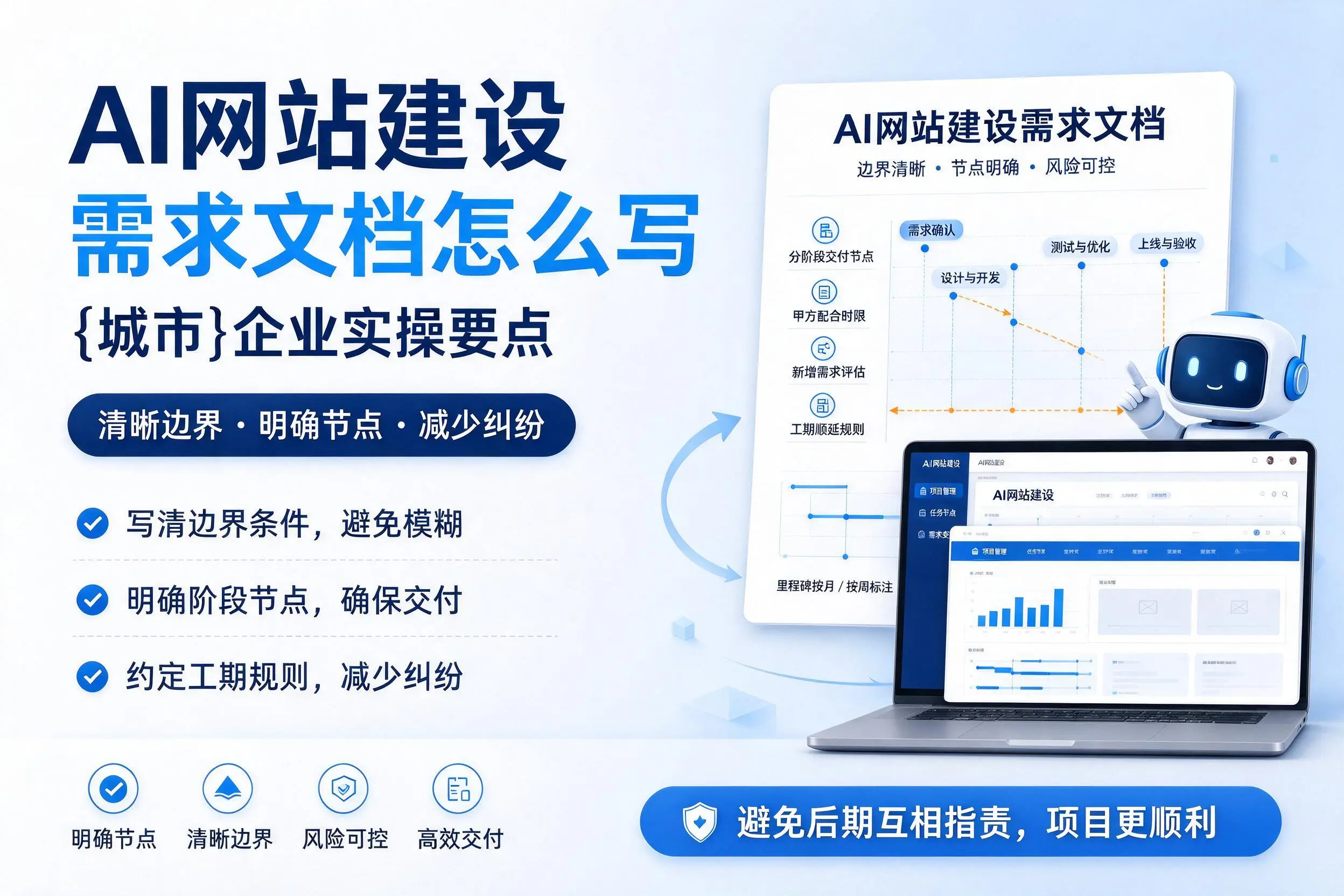 AI网站建设需求文档怎么写，三明企业实操要点