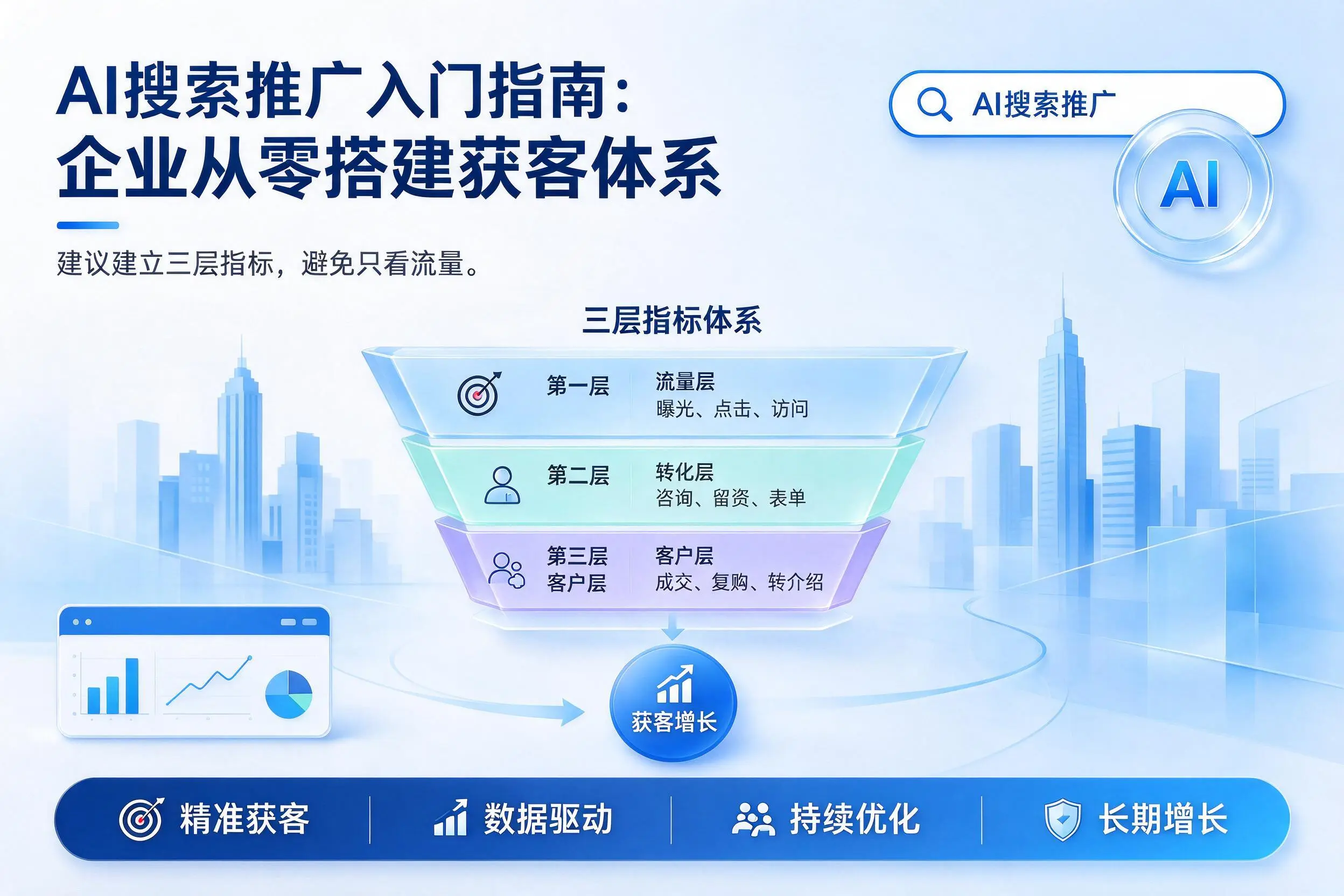 AI搜索推广入门指南：三明企业从零搭建获客体系